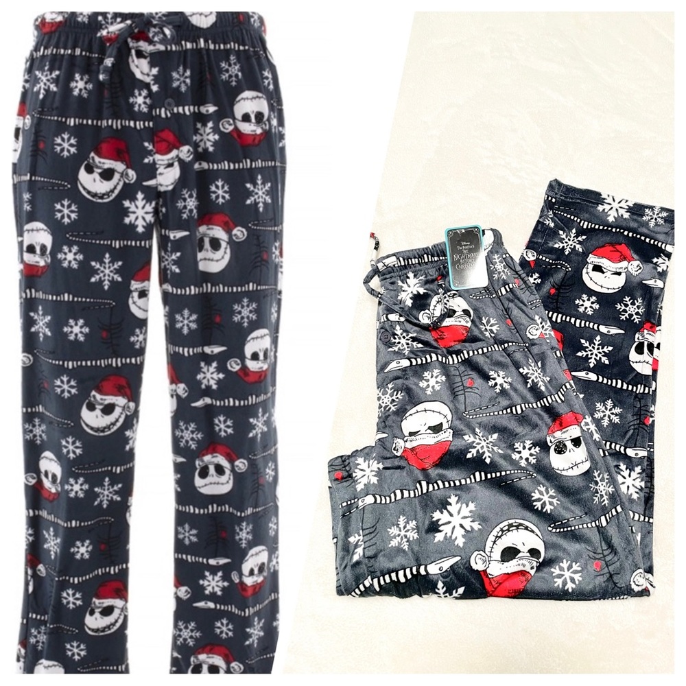New Disney Men's Nightmare Before Christmas Pajama Lounge Pants